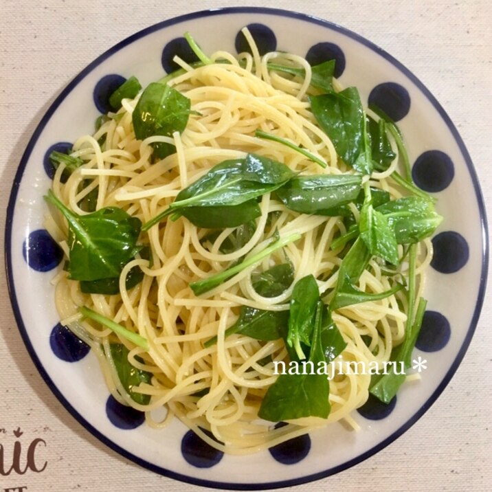 青じそ香る☆緑のパスタ